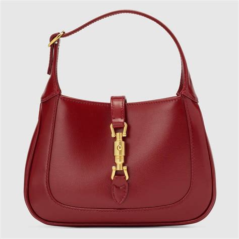 gucci jackie mini red|Gucci jackie small shoulder bag.